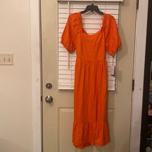 Who What Wear backless dress.